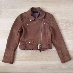 TALULA JACKET - BROWN - SIZE SMALL - EXCELLENT CONDITION